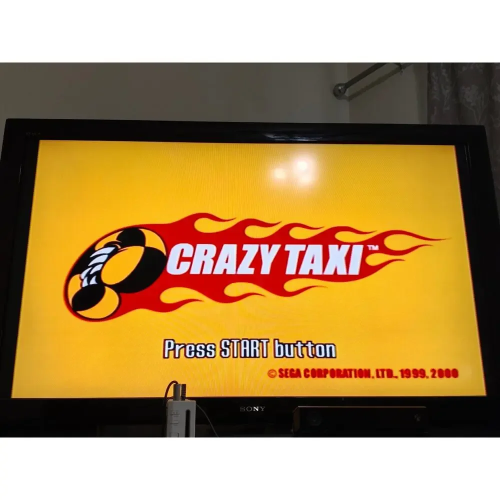 Crazy Taxi PS2 Greatest Hits CIB Complete Manual